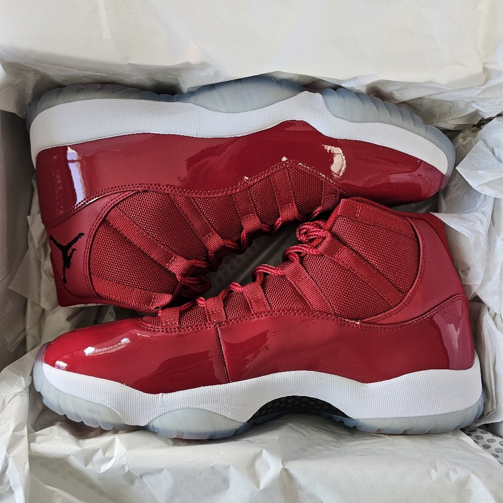 Jordan 11s all red